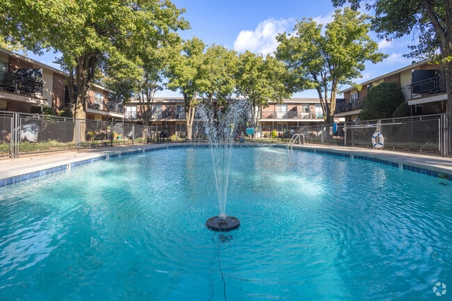 Sparkling pool