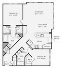 Rutherford Station - B5BRP - 2 Beds - 2 Baths - 1210 Sq. ft.