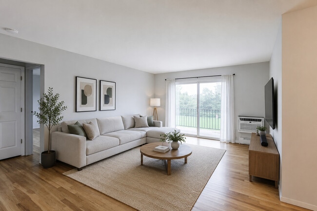 Virtually Staged-Unit is Unfurnished - Scott Court Apartments