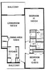 2BR/2BA