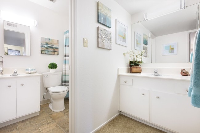 Spacious Bathrooms