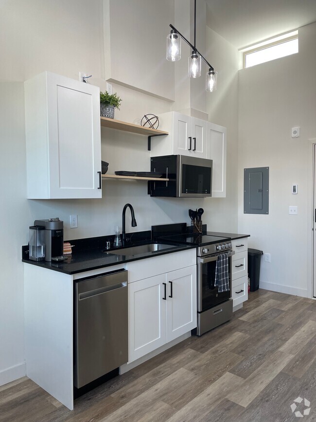 Fully equipped kitchens - Bode Uptown Rental