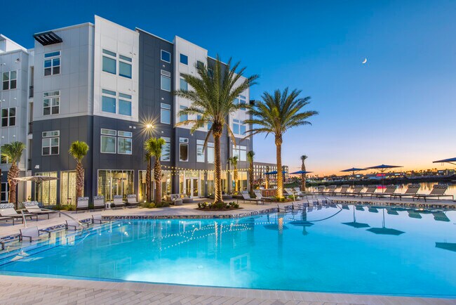 Ravella at Town Center at sunset - Ravella at Town Center