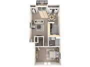 1 Bedroom, 1 Bath