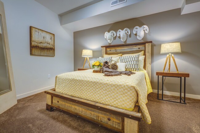 Madison Studio bedroom