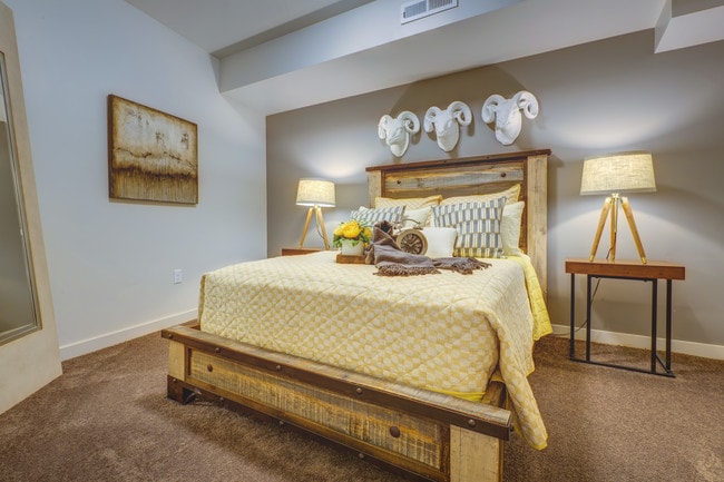 Dormitorio del estudio Madison - Midtown 360