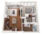 Floor Plan L3 | Domain | Apartments in Madison, WI