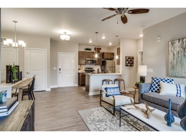 Cedar Living Room - Montgomery Place Apartments