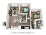 B2 | 2 Bed / 2 Bath