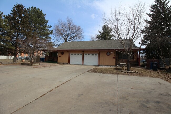Outside view of the house