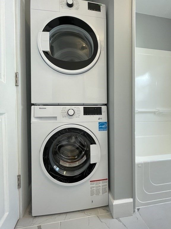 In-Unit washer and dryer
