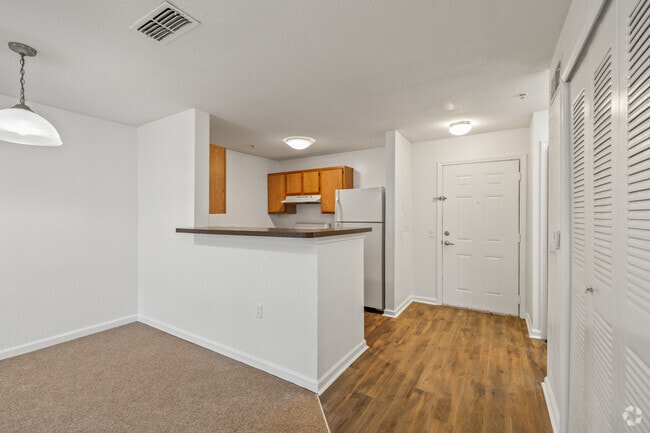 1BR, 1BA - 660SF - Kitchen - Alabaster Gardens - 55+ Community