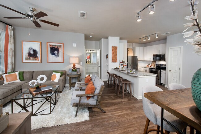 Celestial - Living Room - Solstice Apartment Homes