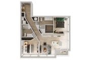 B1 floor plan 400H