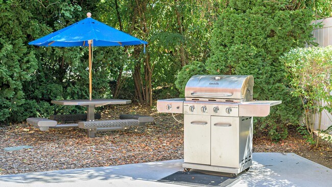 Have a cookout at our BBQ picnic area including a gas grill.