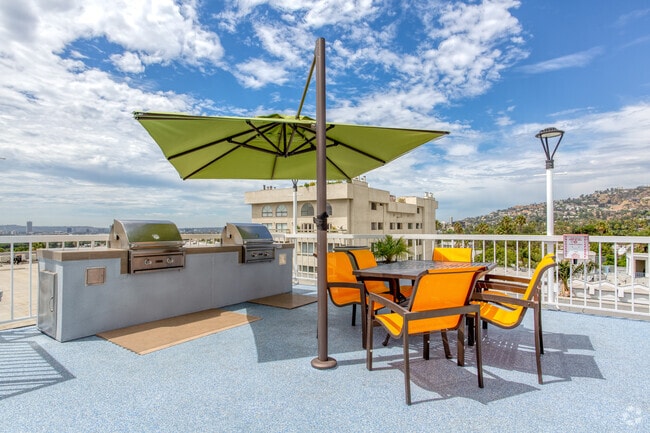 Rooftop Pool Area