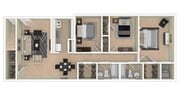 VairoVillage 3BD 2Bath 110sqft