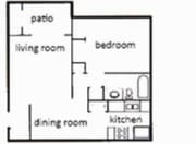 1BR/1BA