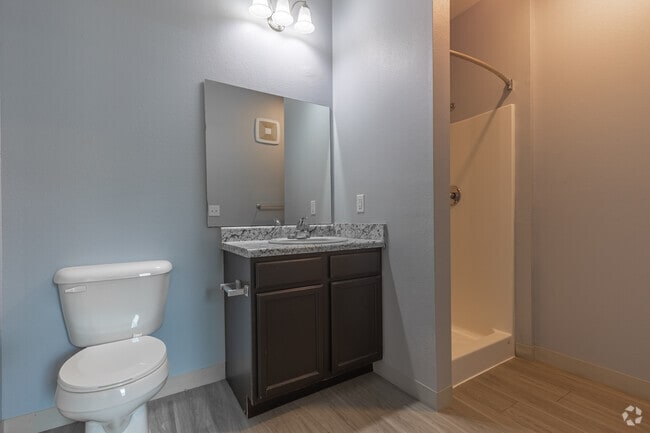C1 3BR, 3BA - 1,077SF - Primary Bathroom