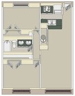 Dos habitaciones C