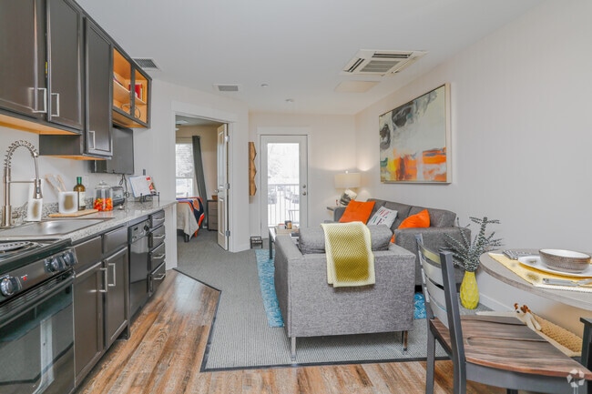 1 BR, 1 BA - Kitchen/Living Room