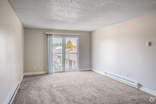 2BR, 1.5BA, - 986SF - Living Room - King James Gate