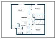 Lexington | 2BD, 2BA | 978SF