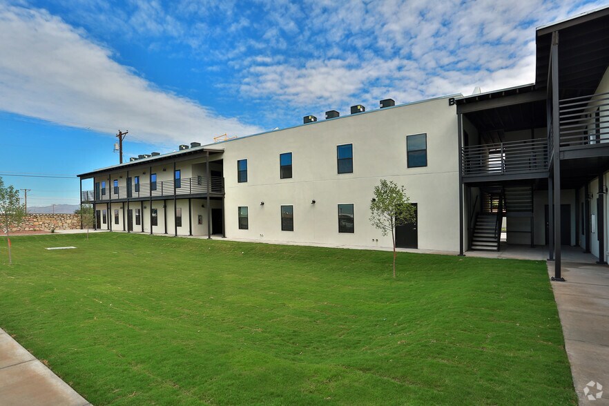 Exterior of Complex