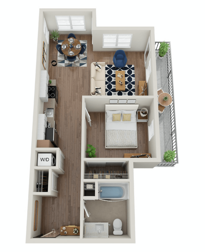 Floor Plan - The Morgan PDX C
