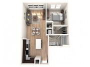 1 Bed 1 Bath