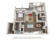 B3 | 2 Bed | 2 Bath | 1057 sq.ft.