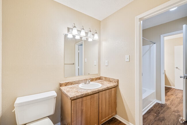 2BR, 1.5 BA - 900SF - Bathroom - Turtle Lake