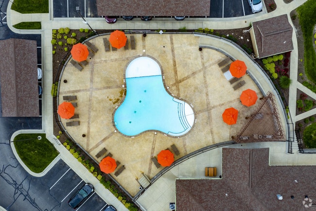 Overhead Pool - Heights at Delaware Ridge