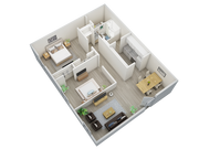 Un dormitorio