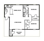2BR/1.5BA