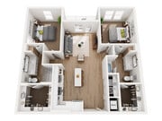 B1C floor plan Solis Buffaloe