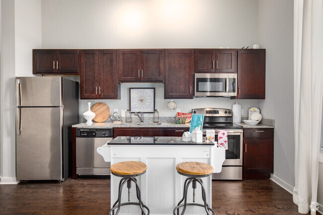 Hudson - 1BR, 1BA - 595SF - Kitchen