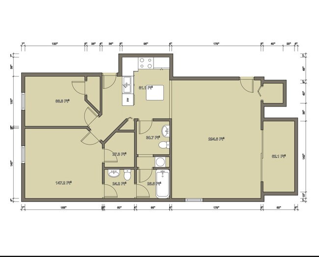 flooring layout - 15 Echo Ct Unidad 7