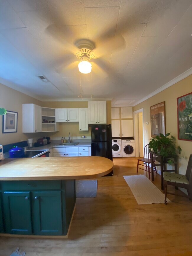 Kitchen, washer and dryer - 814 Berkeley St Apartments Unit Upstairs