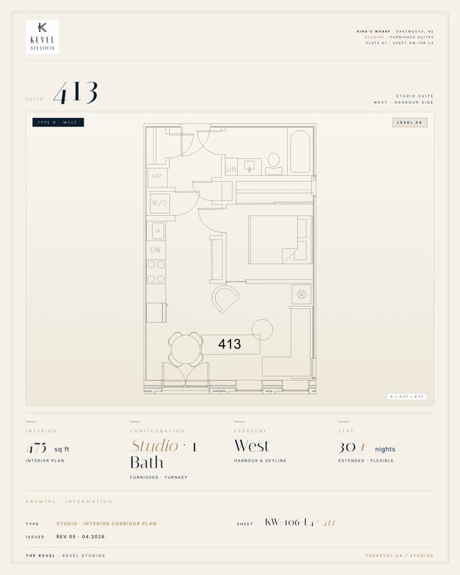 Building Photo - 1 Bedroom Suite · 475 sq ft Unit 413