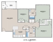 Abbey Place 3 Bedroom With 2 Bathroom