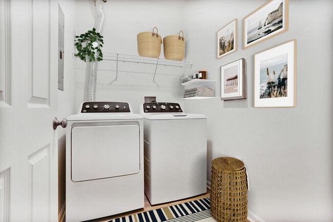 Lavandería impecable y limpia - Luxe at Union Hill