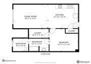 1BR, 1BA - 850SF