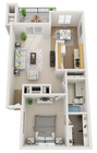 Cottonwood Floor Plan