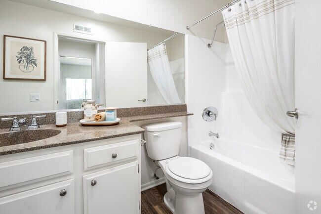 1BR, 1BA - 800SF - Bathroom
