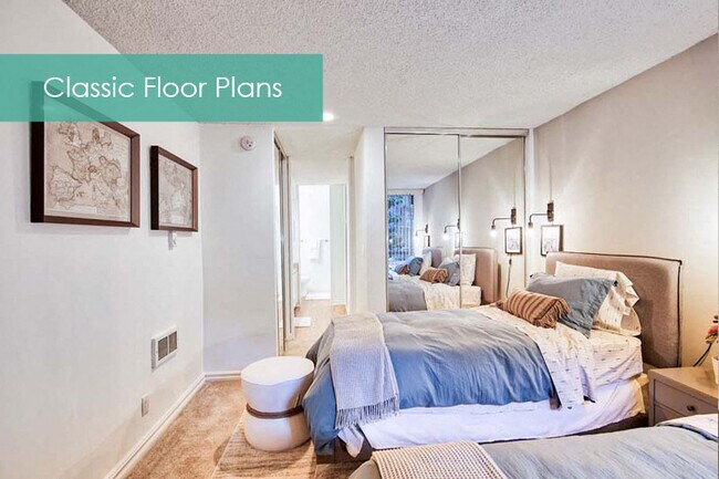 Bedroom at The Meadows Apartment Homes