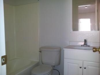 Bathroom in Bedroom for Privacy - Downtown Apartments