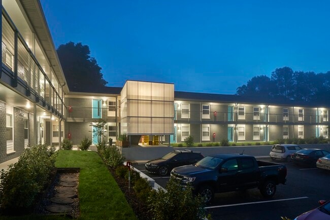 Exterior: Dusk