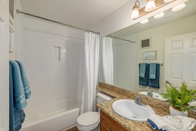 2BR, 2BA - 998SF - Bathroom