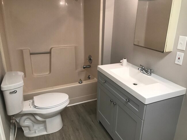 Updated bathroom - 1110 Broad St